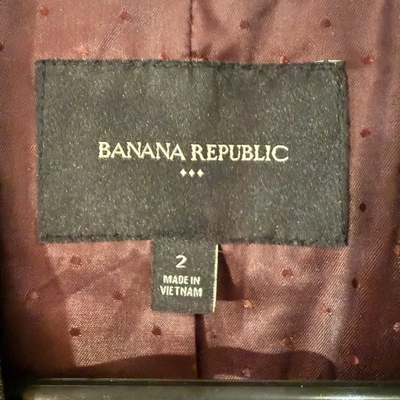 Banana Republic Women's Gray Blazer - Picture 3 of 4